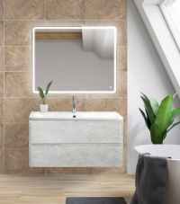    Belbagno Albano ALBANO-900-2C-SO-CVG 9045 , Cemento Verona Grigio